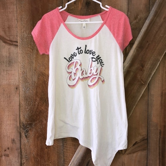 JESSICA Simpson Vintage Maternity Tee, S - Picture 2 of 6